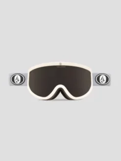 Volcom Footprints Light Grey/Khaki Goggle -Optimal Ski Shop FootprintsLightGreyKhakiGoggle 2