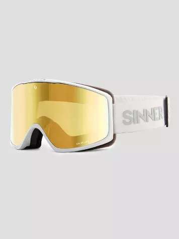SINNER Sin Valley S Matte White (+Bonus Lens) Goggl 1 SINNER Sin Valley S Matte White (+Bonus Lens) Goggl